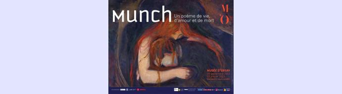                                                          Exposition Munch au Musée d'Orsay le 12 janvier 2023